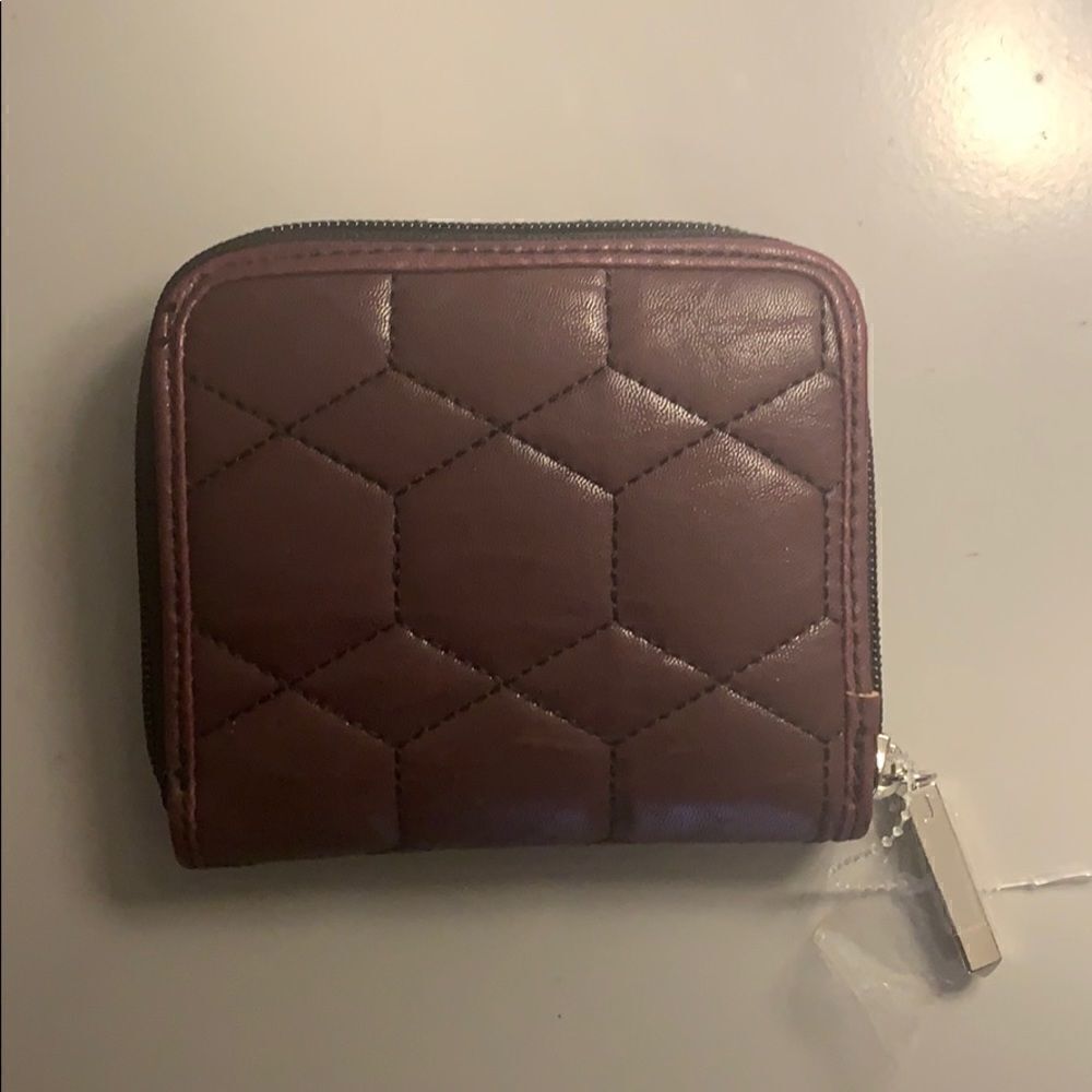 Burgundy wallet  